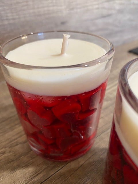 Bougie Saint Valentin