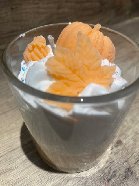 Bougie gourmande citrouille